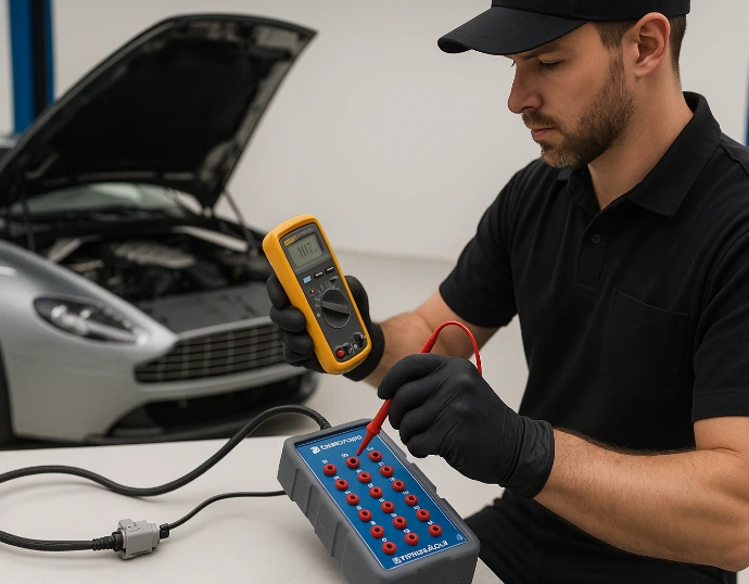 electric component testing
