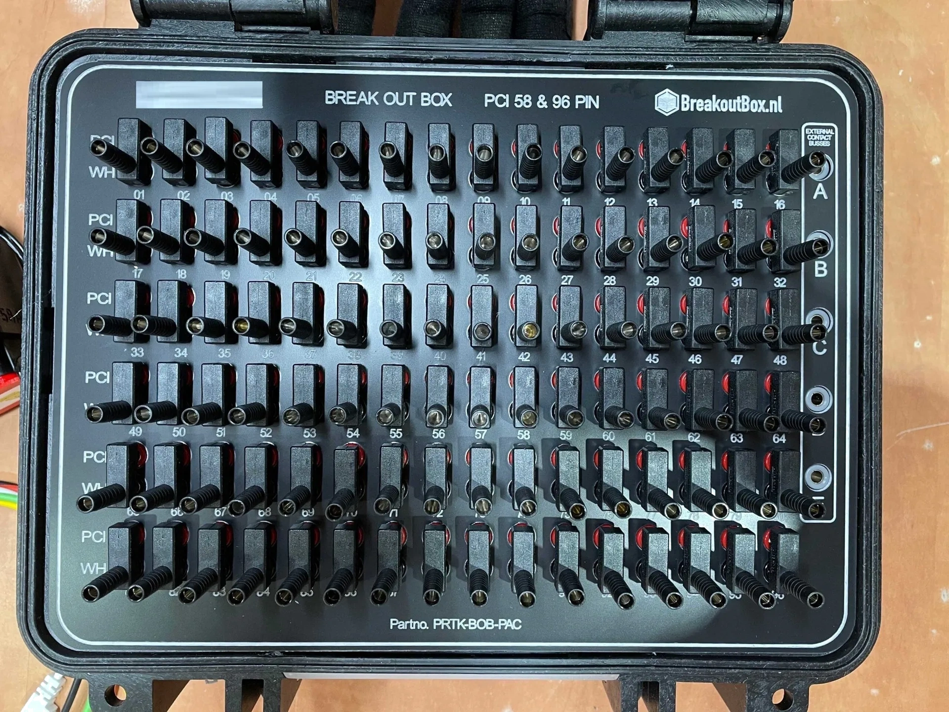 [FSB-BOB-PAC] Serial fsb breakout box 58-96 Pin | PRT-BOB-PAC