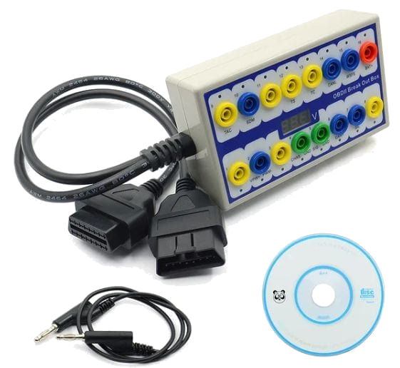 [PRT-OBD2-BOB2] OBD2 Breakout Box with Auto Protocol Detector OBD | PRT-OBD2-BOB2