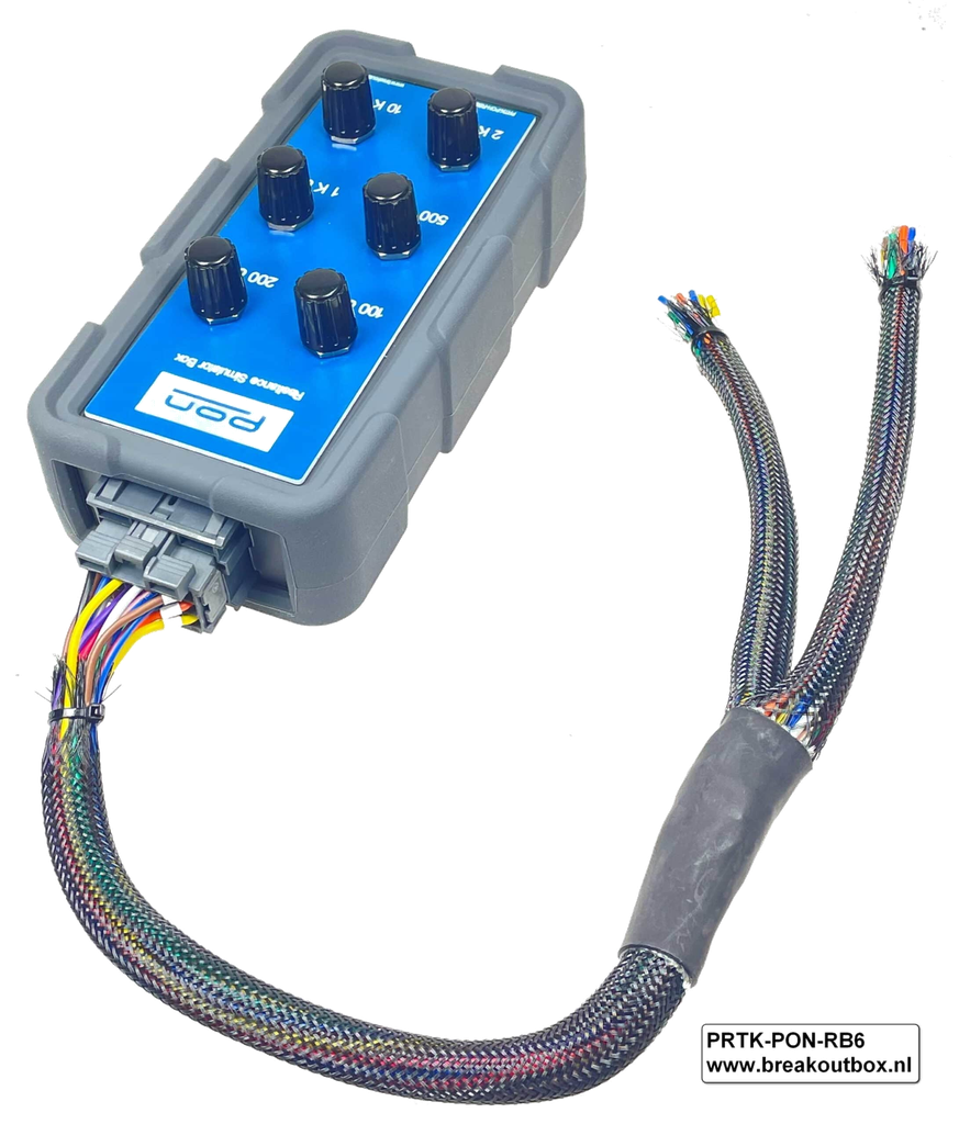 Handheld box with 6 integrated postmasters