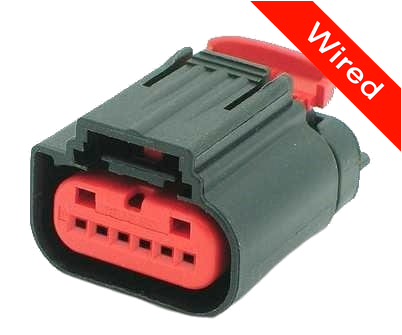 [PRCW6-0033-B] 6 Pins Female connector with 10 cm wires | PRCW6-0033-B