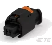 2 Pins Female connector | PRC2-0166-B