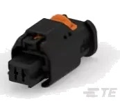 2 Pins Female connector | PRC2-0166-B