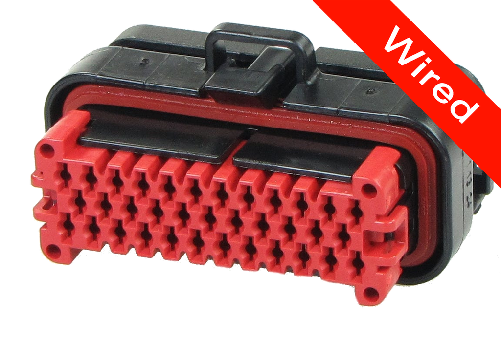 [PRCW35-0002-B] 35 Pin Female connector with 10cm wires PRCW35-0002-B