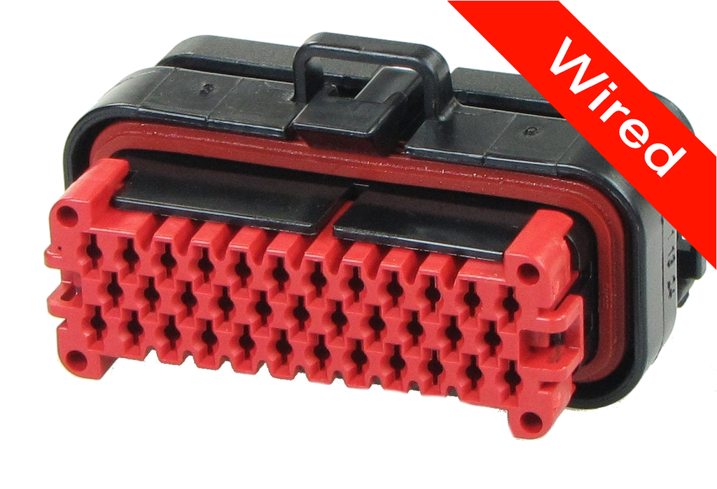 [PRCW35-0002-B] 35 Pins Female connector with 10 cm wires | PRCW35-0002-B