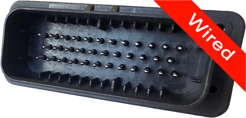 [PRCW35-0002-A] 35 Pins Male connector with 10 cm wires | PRCW35-0002-A