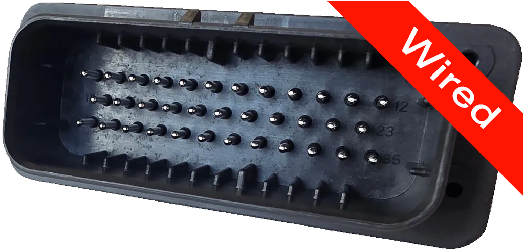 [PRCW35-0002-A] 35 Pins Male connector with 10 cm wires | PRCW35-0002-A