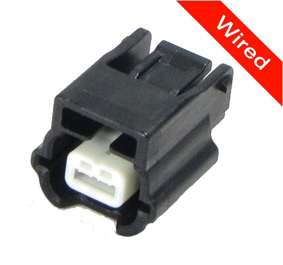 [PRCW2-0080-B] 2 Pin Female connector with 10cm wires PRCW2-0080-B