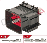 [PRC42-0002-B] 42 Pins Female connector | PRC42-0002-B