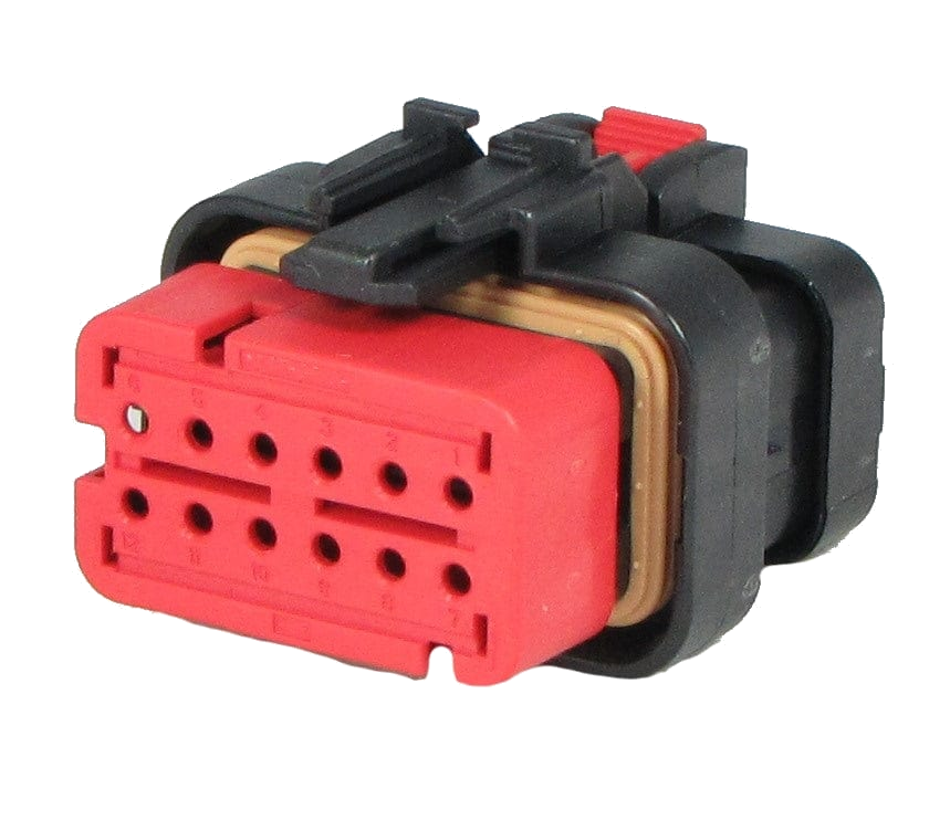 12 Pins Female connector | PRC12-0005-B