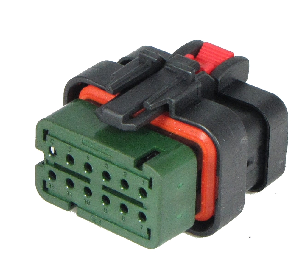 12 Pins Female connector | PRC12-0010-B