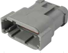 [PRC12-0015-A] 12 Pin Male connector | PRC12-0015-A