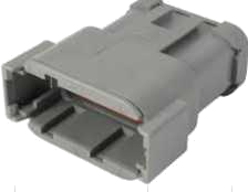 [PRC12-0015-A] 12 Pin Male connector PRC12-0015-A