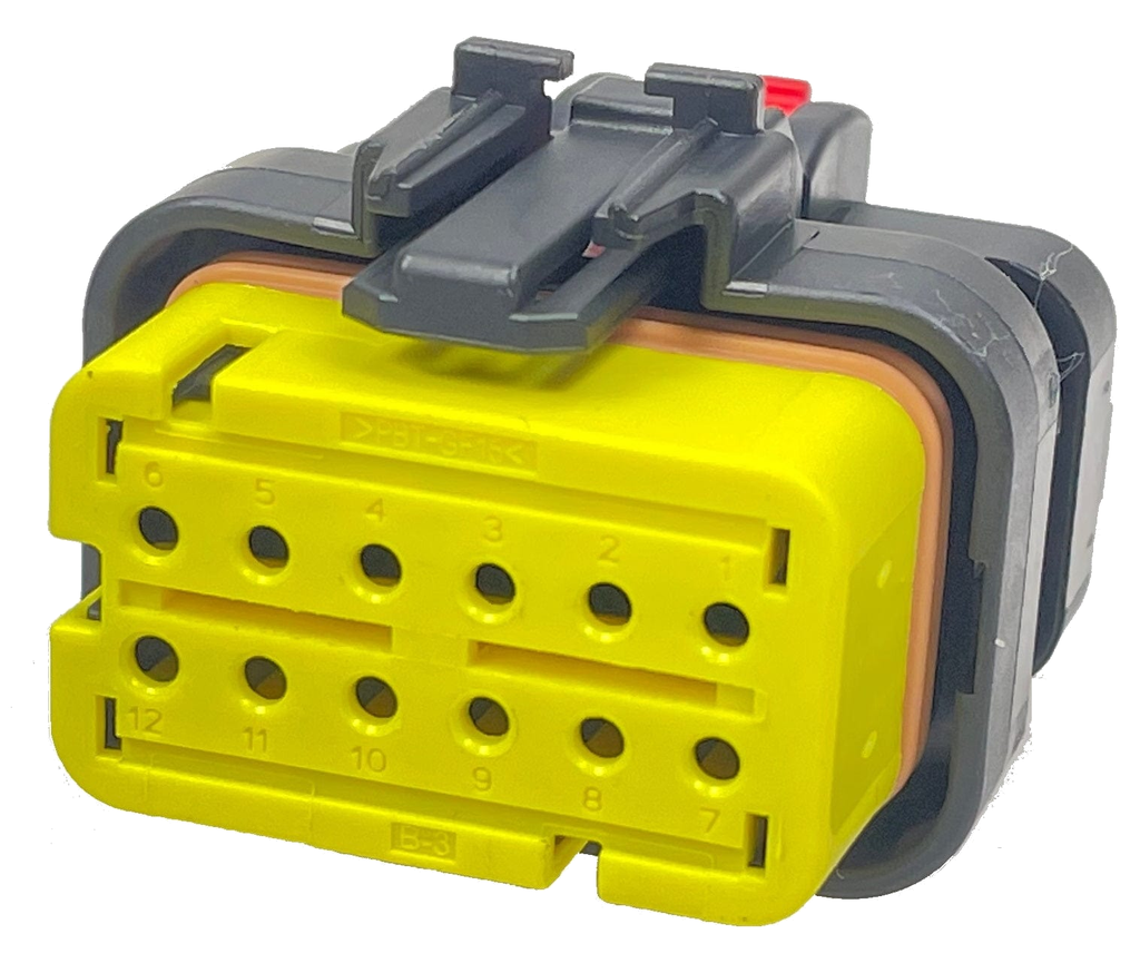 12 Pins Female connector | PRC12-0029-B