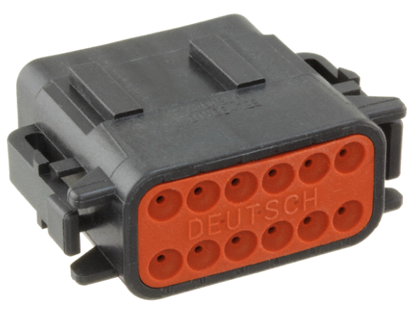 12 Pins Female connector | PRC12-0036-B