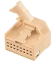 16 Pins Female connector | PRC16-0008-B