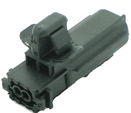 [PRC2-0002-A] 2 Pins Male connector | PRC2-0002-A