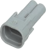 2 Pins Male connector | PRC2-0107-A