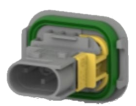 2 Pins Male connector | PRC2-0122-A
