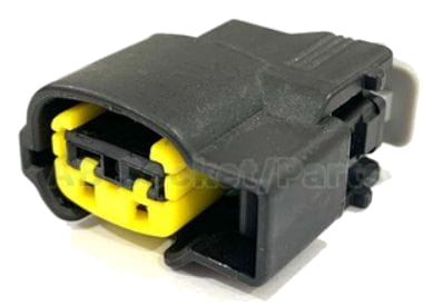 [PRC2-0129-B] 2 Pins Female connector | PRC2-0129-B
