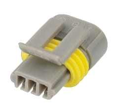[PRC3-0005-B] 3 Pins Female connector | PRC3-0005-B