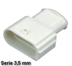 [PRC3-0015-A] 3 Pins Male connector | PRC3-0015-A