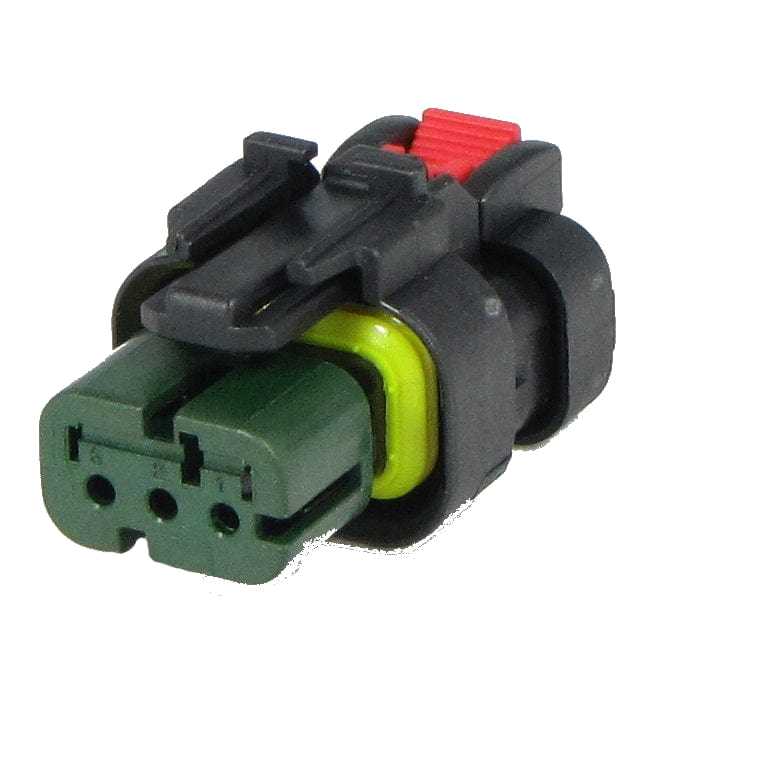 [PRC3-0018-B] 3 Pins Female connector | PRC3-0018-B
