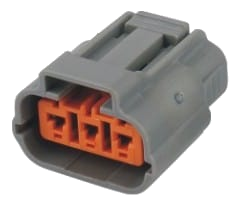 3 Pin Female connector PRC3-0037-B