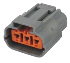 [PRC3-0037-B] 3 Pins Female connector | PRC3-0037-B