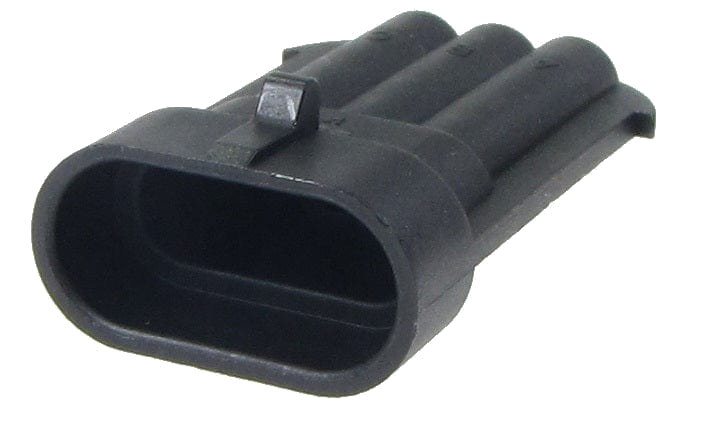 3 Pin Male connector PRC3-0067-A