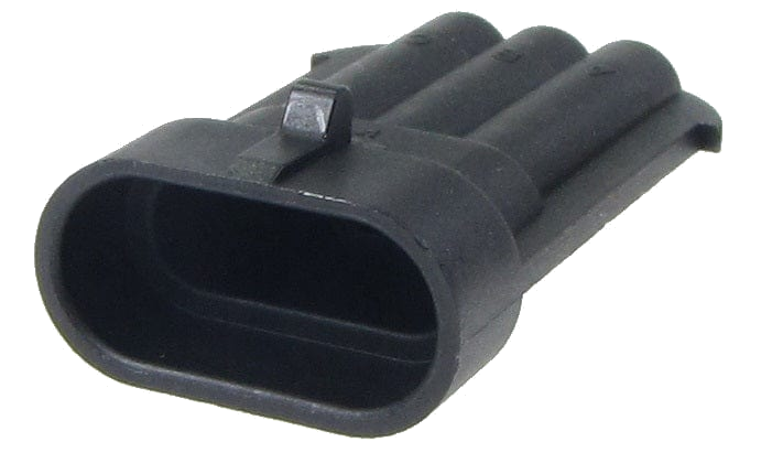 [PRC3-0067-A] 3 Pins Male connector | PRC3-0067-A