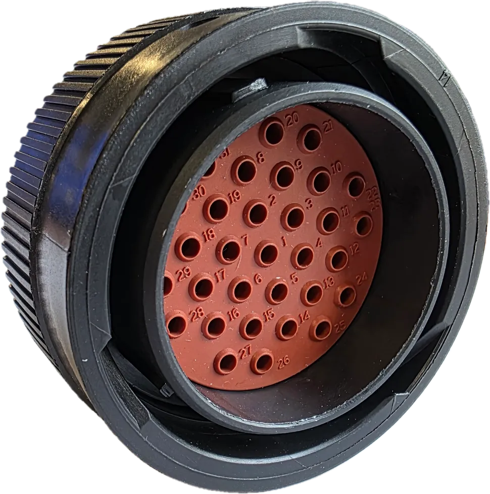 31 Pins Female connector | PRC31-0001-B