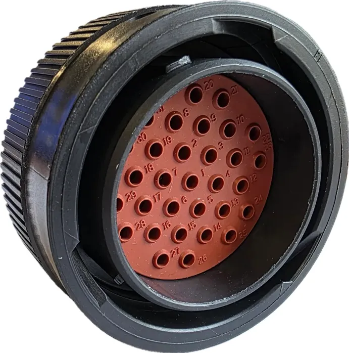 [PRC31-0001-B] 31 Pins Female connector | PRC31-0001-B