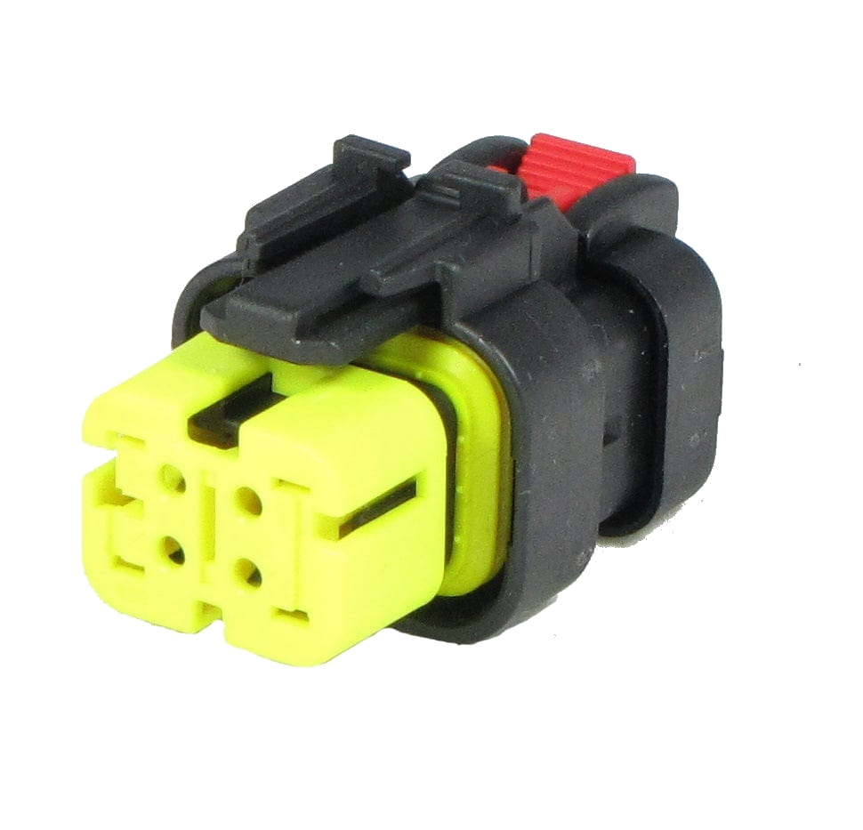 [PRC4-0005-B] 4 Pins Female connector | PRC4-0005-B