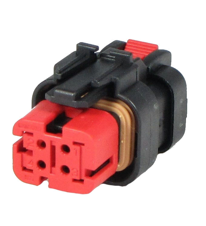 [PRC4-0009-B] 4 Pins Female connector PRC4-0009-B