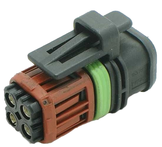 [PRC4-0036-B] 4 Pin Female connector PRC4-0036-B