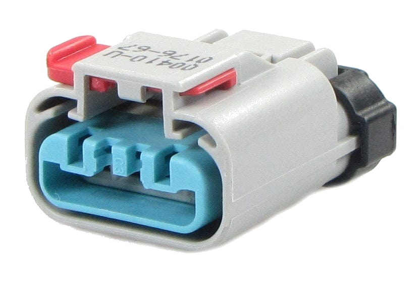 [PRC4-0054-B] 4 Pins Female connector | PRC4-0054-B