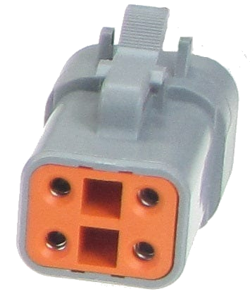 [PRC4-0059-B] 4 Pins Female connector | PRC4-0059-B