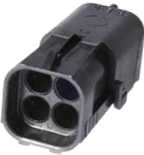 [PRC4-0061-A] 4 Pin Male connector PRC4-0061-A