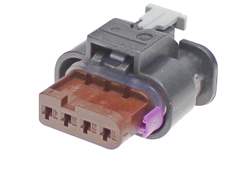 [PRC4-0072-B] 4 Pins Female connector | PRC4-0072-B