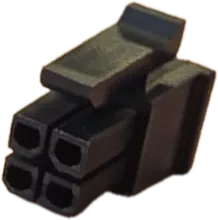 [PRC4-0078-B] 4 Pins Female connector | PRC4-0078-B