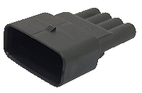 [PRC4-0093-A] 4 Pins Male connector | PRC4-0093-A