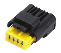 [PRC4-0007-B] 4 Pin Female connector PRC4-0007-B