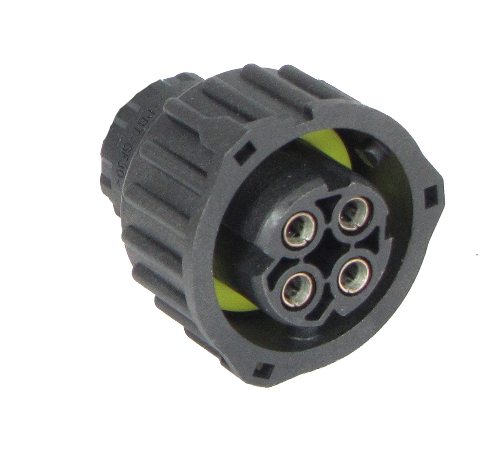 [PRC4-0011-B] 4 Pins Female connector | PRC4-0011-B