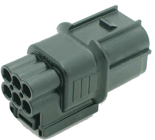 [PRC6-0001-A] 6 Pins Male connector | PRC6-0001-A