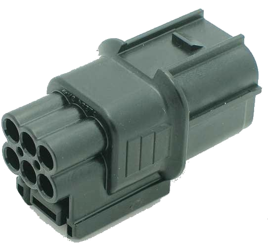 [PRC6-0001-A] 6 Pins Male connector PRC6-0001-A