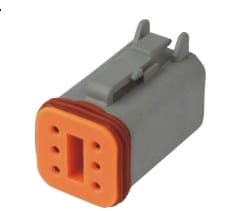 6 Pin Female connector PRC6-0005-B