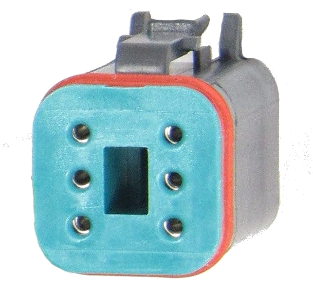 [PRC6-0014-B] 6 Pins Female connector PRC6-0014-B