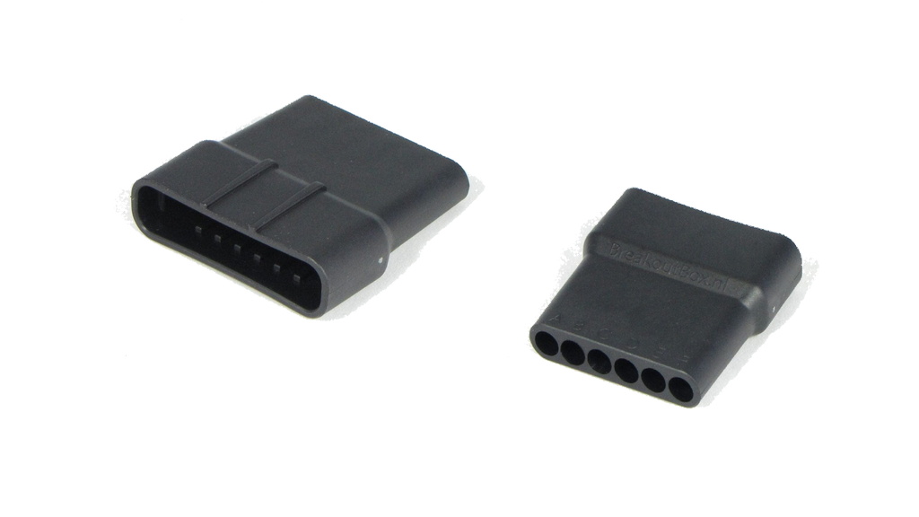 [PRC6-0028-A] 6 Pins Male connector | PRC6-0028-A