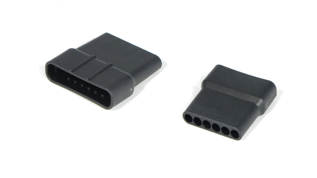 [PRC6-0028-A] 6 Pins Male connector PRC6-0028-A